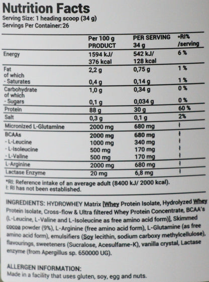 A1 Hydro Zero 908g